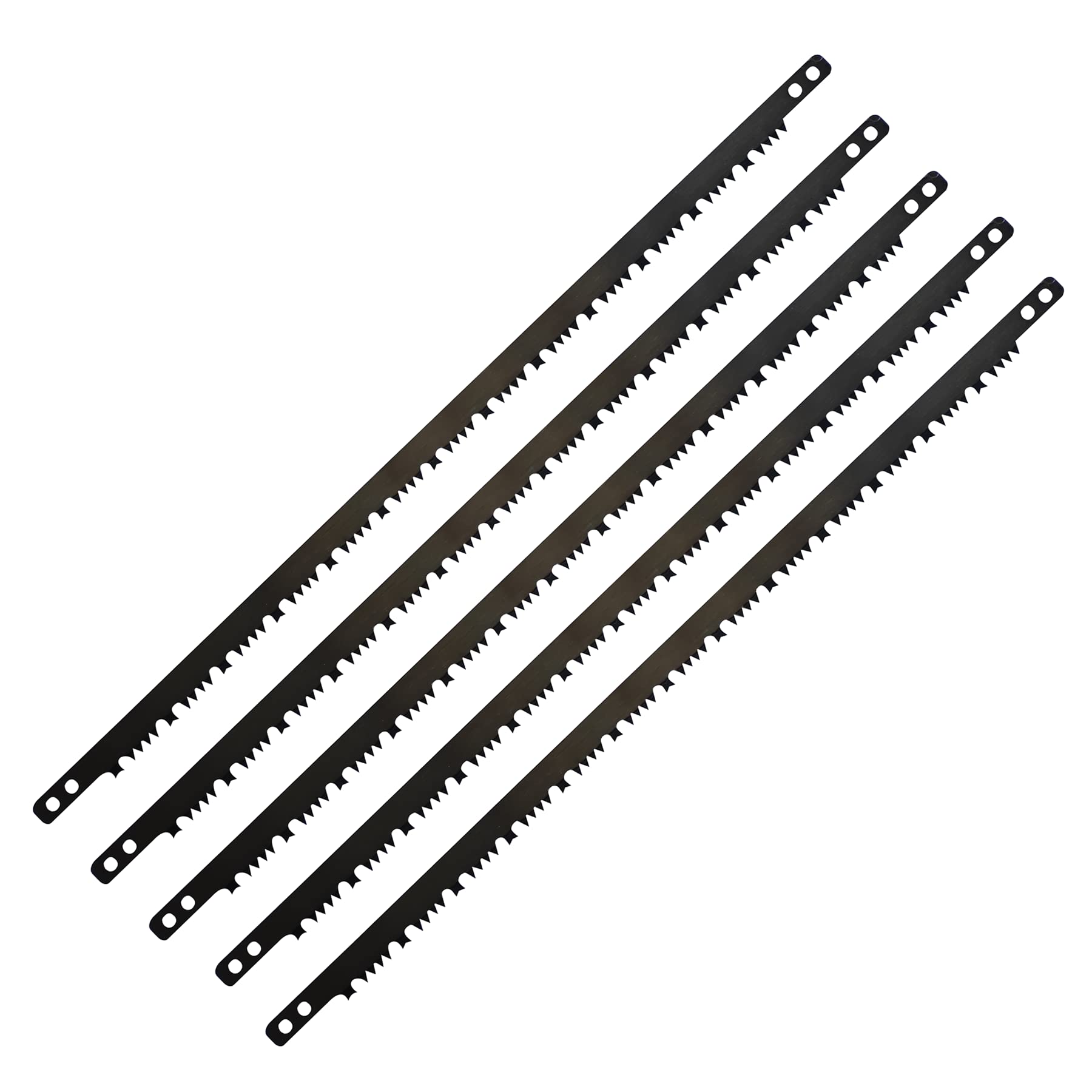 Dapetz ® 21 Inches Bow Saw Blade 532mm Raker Teeth Saw Blade Suitable For Green Or Wet Wood High Strength Hardened Steel for Logs, Branches and DIY Projects 5PCS