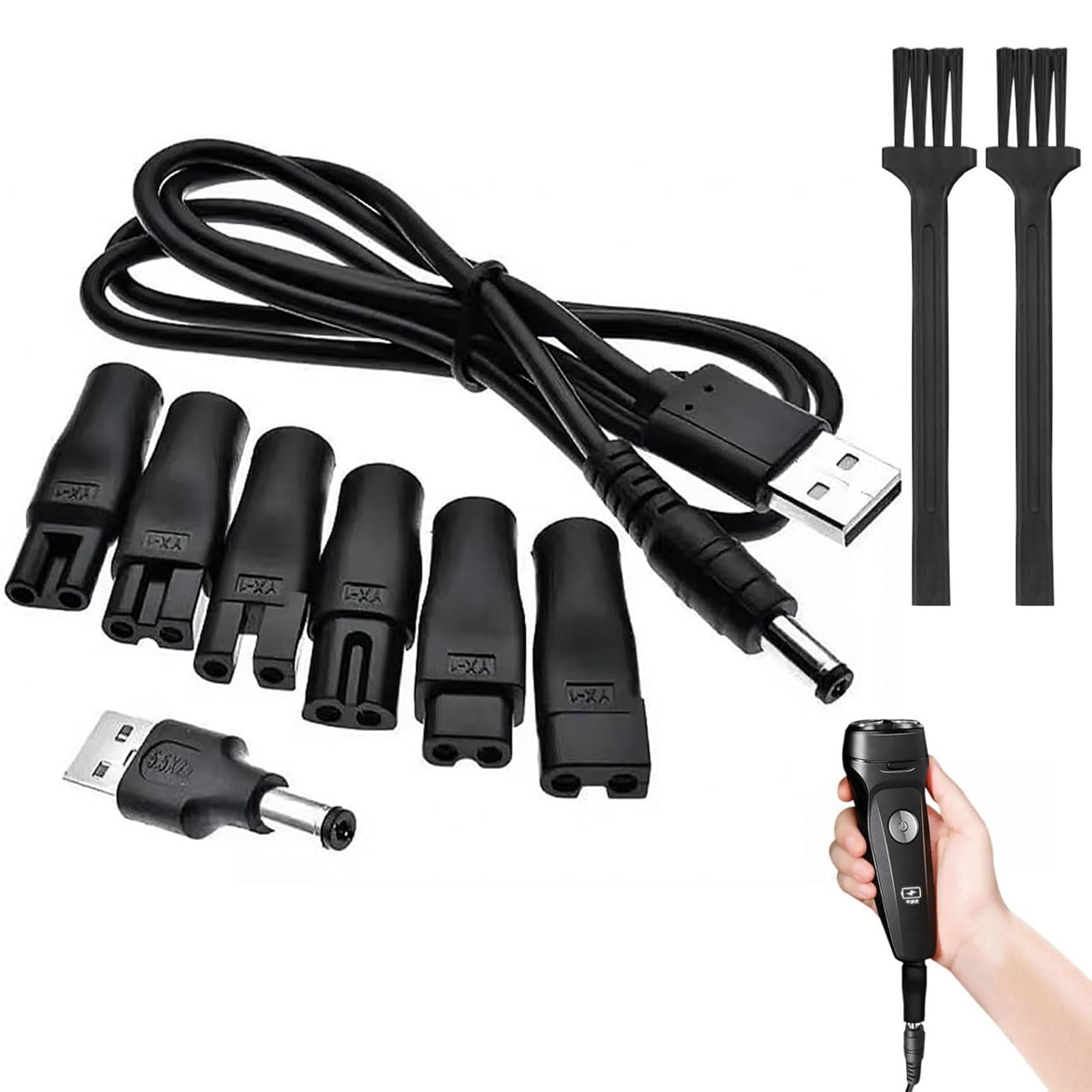 Caricabatterie USB Cavo Universale,Cavo Di Alimentazione Usb Per Rasoio,Cavo Di Alimentazione Usb Da 5 V,USB Universale Cavo Rasoio Caricatore,USB Universale Cavo Rasoio Caricatore Alimentatore