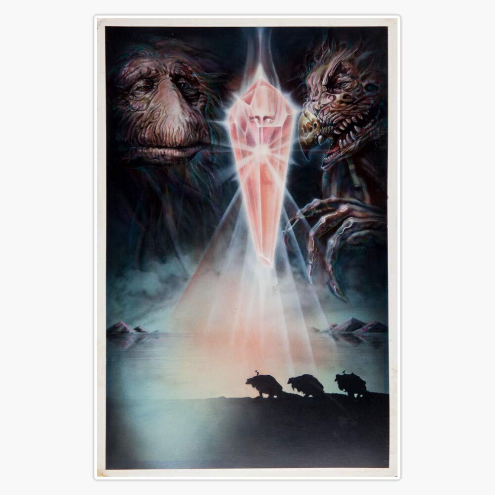 Dark Crystal Original Artwork Sticker Vinyl Stickers Waterproof Decal Car, Laptop, Bumper Stickers 5"