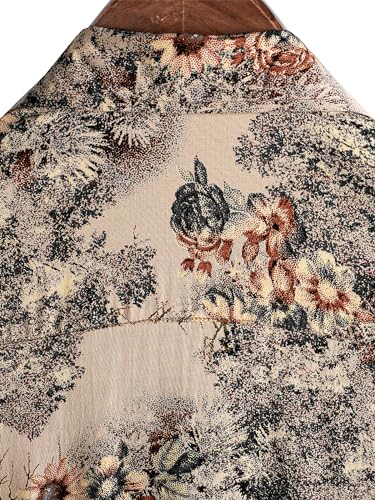 Image of JOTOOK Mens Hawaiian Shirt Short Sleeve Button Down Tropical Shirts Casual Floral Summer Beach Shirt