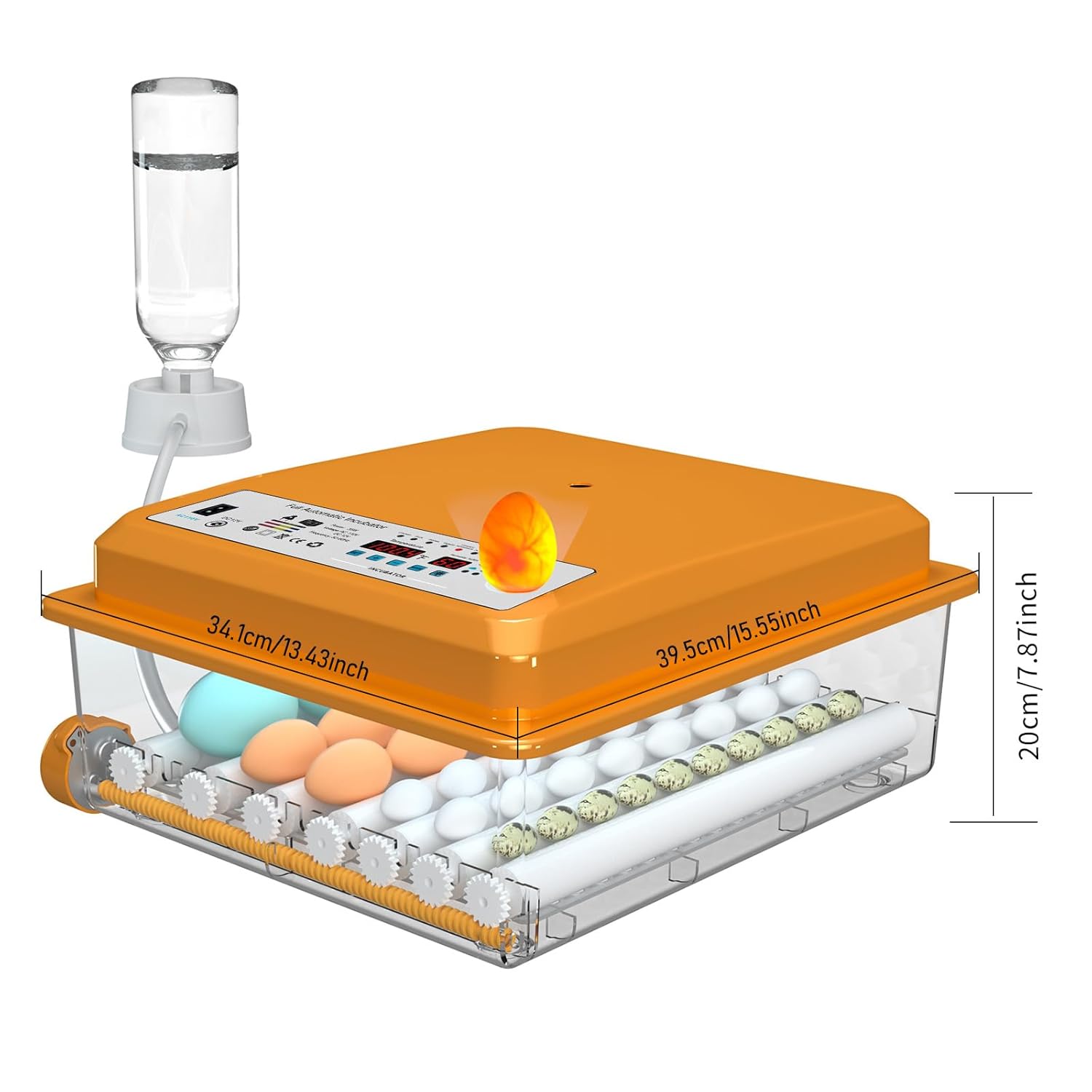 32 Eggs Egg Incubator, Egg Candler, Automatic Egg Turner, Automatic - View #12