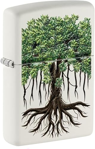 Miniatura 8 de Zippo Mechero de latón envejecido árbol de la vida eterna