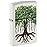 Zippo Tree of Life Texture Print Design White Matte Pocket Lighter
