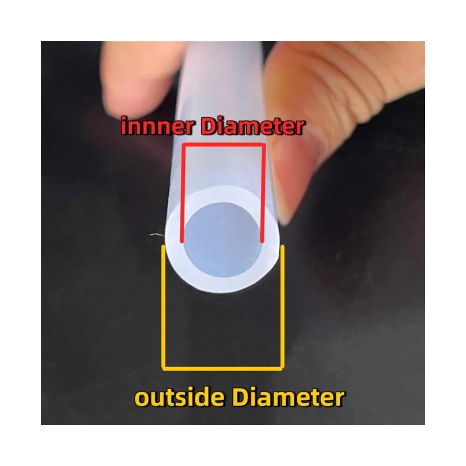 Tubo silicone trasparente flessibile 4-30mm pompa acquario | Morbido atossico resistente, adatto pompe peristaltiche e vasche(8 Meter,ID 8mm X OD 12mm)