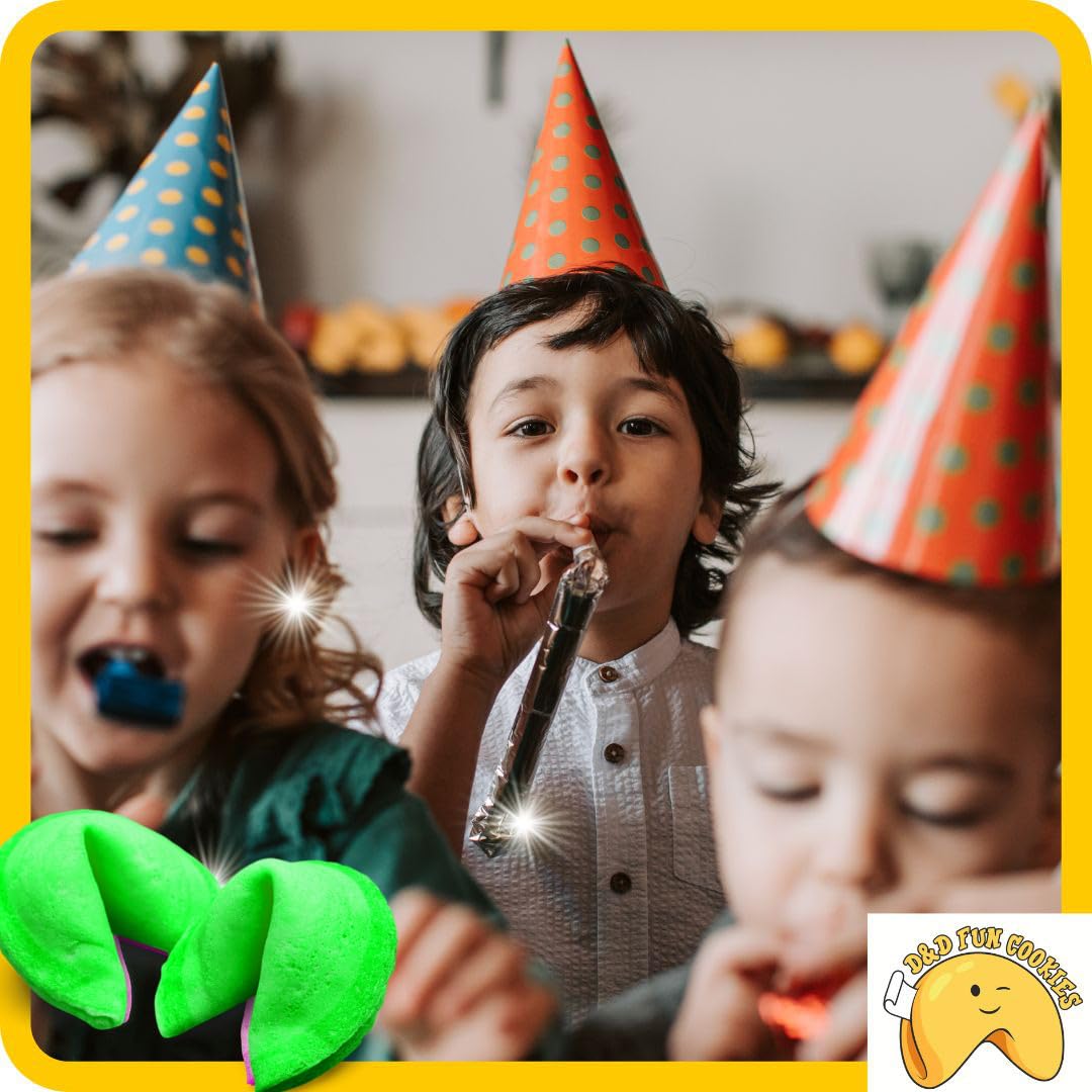 Biscotti della Fortuna Cinesi, Biglietti Profetici, biscotti rosa, come regalo, compleanno del bambino, festa, per gli ospiti, per una festa, biscotti fortunati, magia, Sapore Vaniglia (100 pezzi)