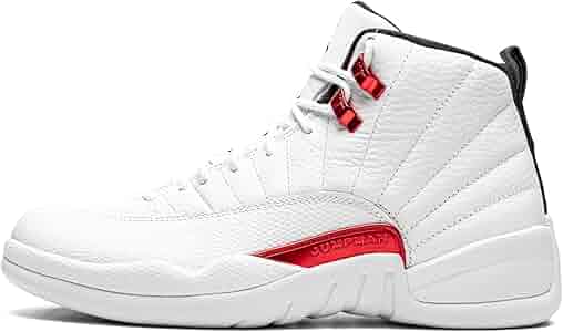 Amazon | Men's Jordan 12 Retro Twist White/Black-University