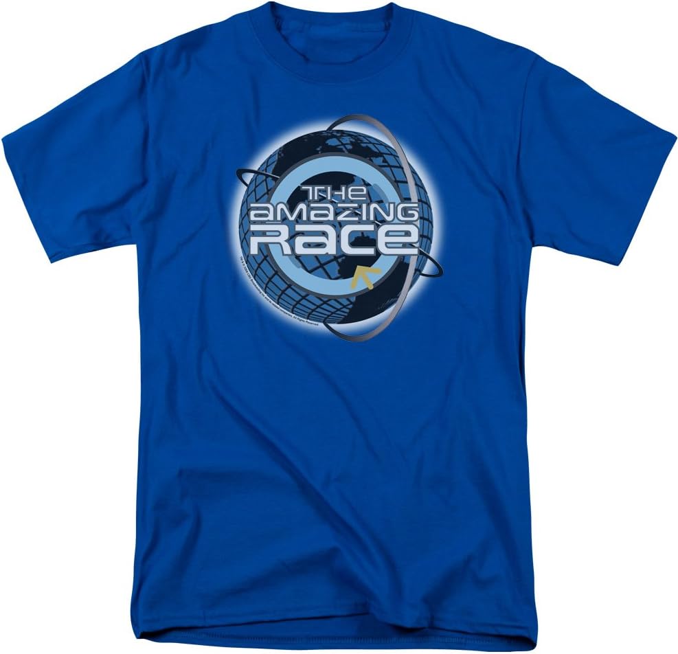 Amazing Race CBS Reality TV Game Show Around The Globe Adult Mens T-Shirt Tee