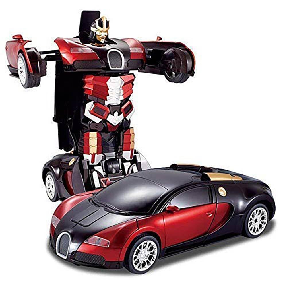 Magicwand Battery Operated Automatic Transform Robot Car Toy with Light & Sound for Kids (B07VZC2612) Amazon Price History, Amazon Price Tracker