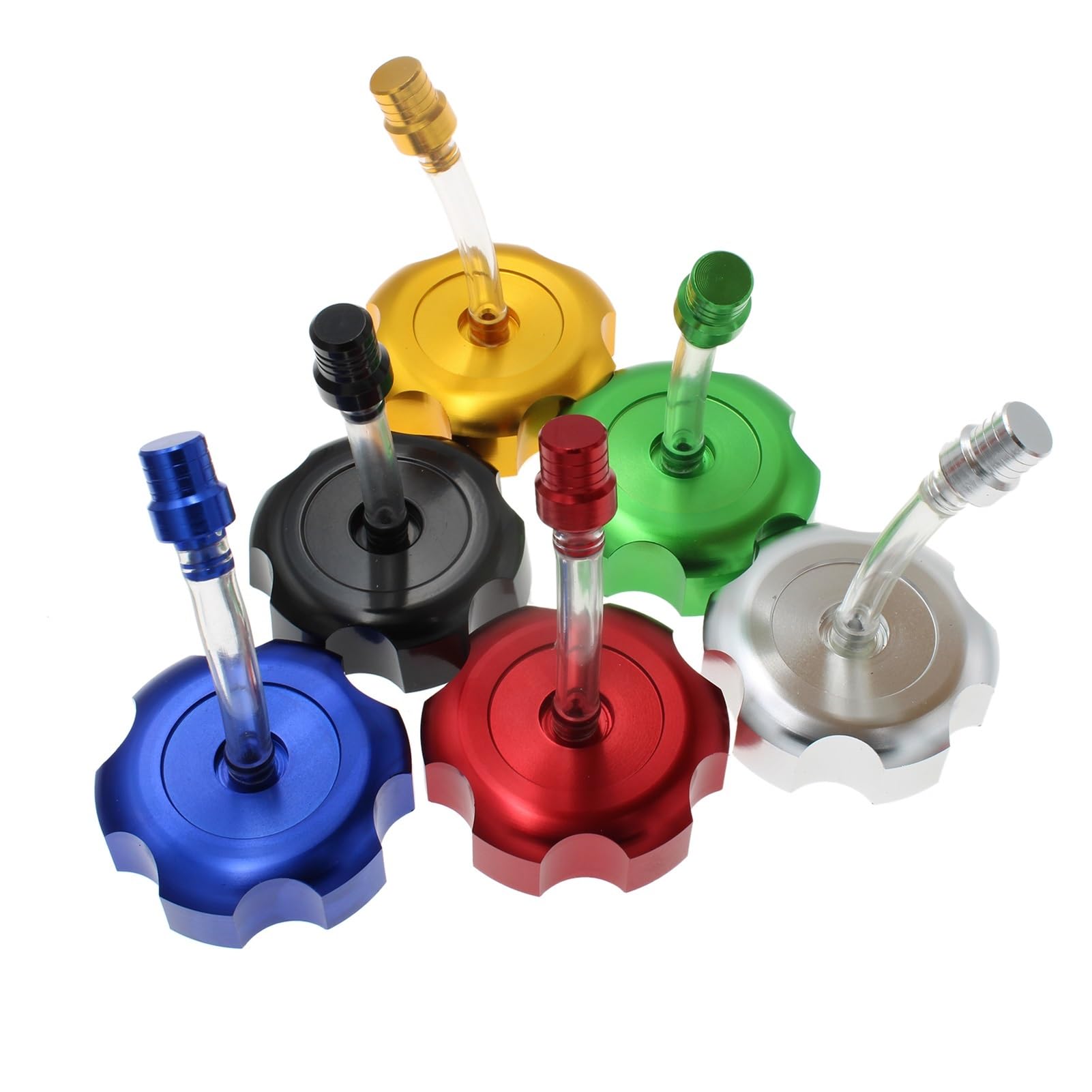 Tappo Benzina CNC Con Sfiato Unidirezionale Per Pit Bike 50cc-125cc: Resistente E A Tenuta Stagna. - 3