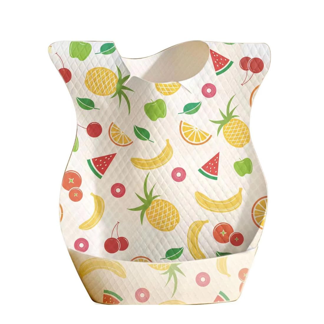 Star Babies Disposable Bibs -Pack of 25 - Fruits Printed New
