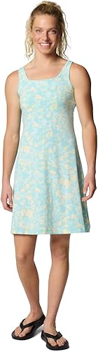 Columbia PFG Freezer III - Vestido para Mujer, Azul (Spray Bellashore), Talla M