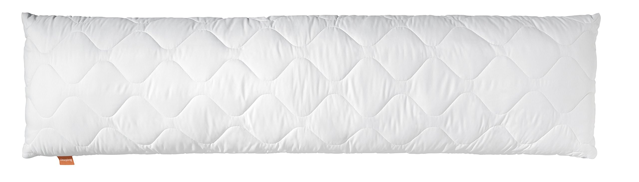 sleepling 195857 cuscino per letto | Imbottitura per Cuscini laterale | Oekotex | lavabile 60 gradi | Prodotto in UE | Garanzia di imbottitura | Garanzia di taglia | 40 x 105 cm, bianco