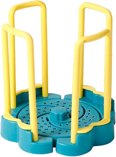 Escurridor de platos sobre el fregadero, soporte para platos de vajilla de plástico, estante de drenaje de plástico, soporte de exhibición de