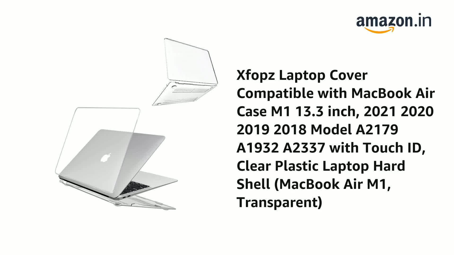 Xfopz Laptop Cover Compatible with MacBook Air Case M1 13.3 inch