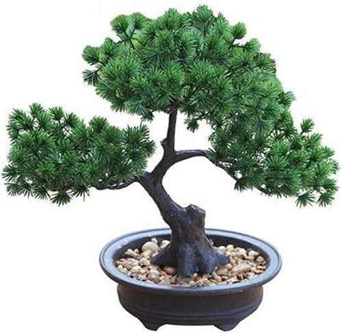 Árboles artificiales, plantas artificiales, pino, espíritu zen, fiesta, hogar, hotel, escritorio, bonsái, decoración de bonsái, bonsái artificial
