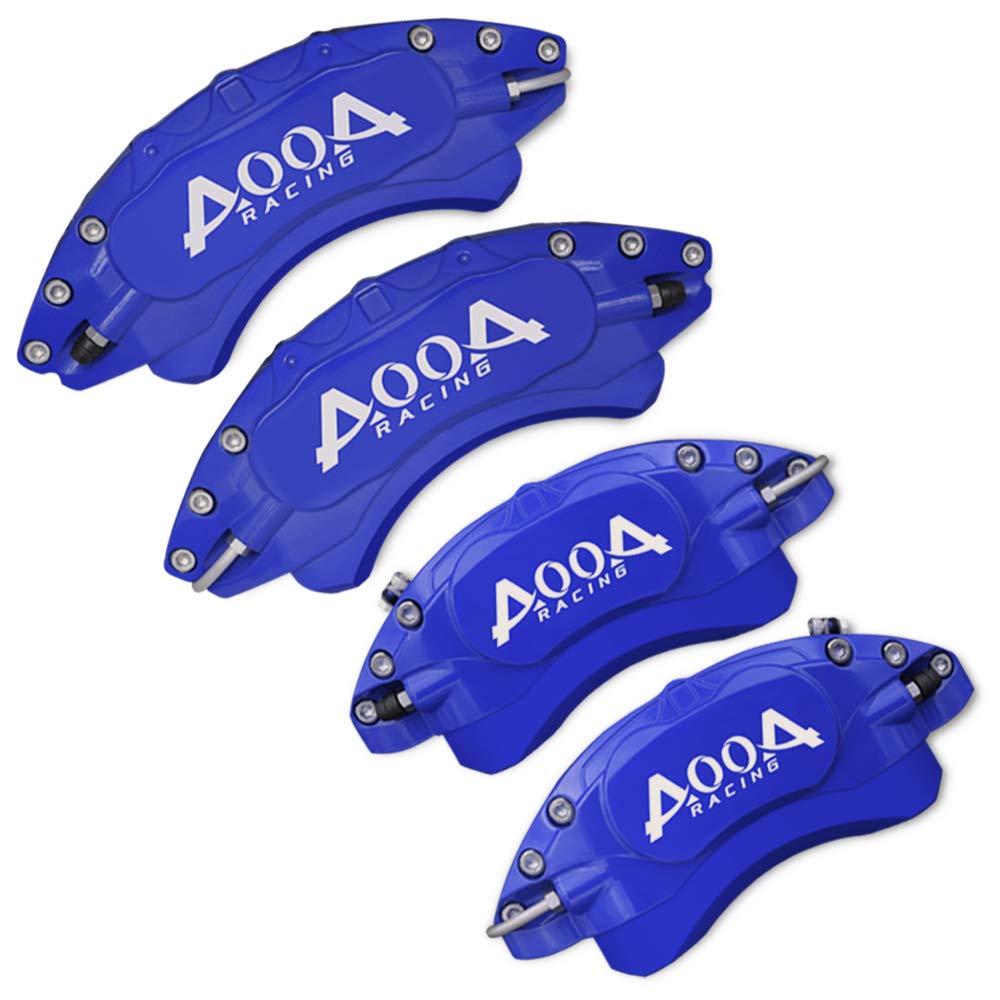 AOOA RACING Copertura per pinza freno blu per diversi modelli di auto (set di 4)