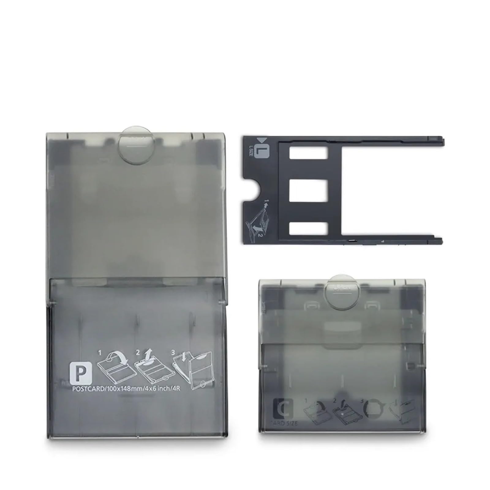 Vassoio Carta 3 5 6 Pollici Compatibile Con Canon CP1500 | Accessorio Stampante Foto,Cassetta Carta,Per CP1300 CP1200 CP910 Modelli,Supporto Carta Formato(3pcs)