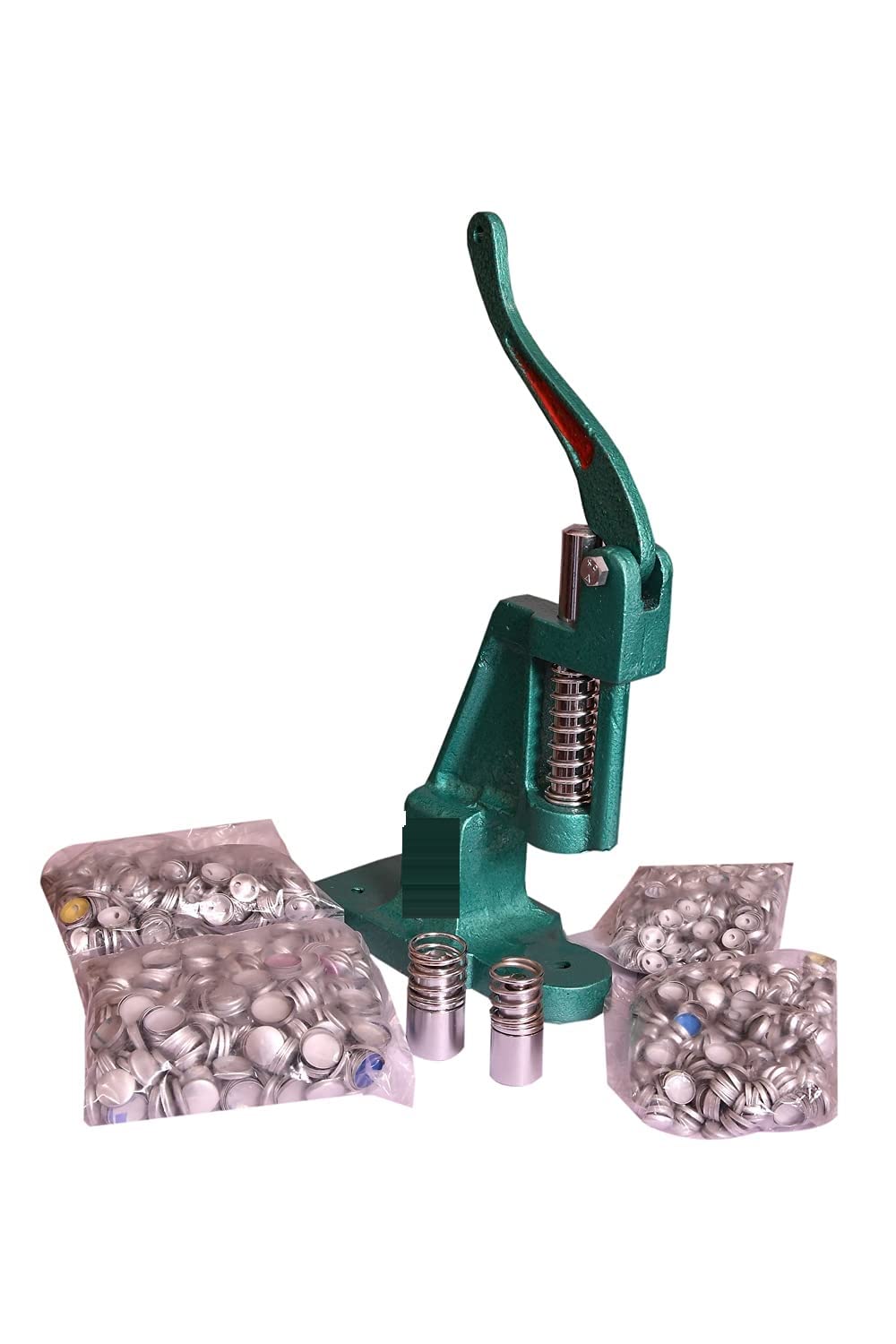 HPGM Cast Iron Heavy Duty Fabric Button Making/Moulding/Pressing Machine with 2 Steel Dyes 22 and 30 Number and 1400 Shells (700 22 no + 700 30 no) (B0BSXLJYFS) Amazon Price History, Amazon Price Tracker