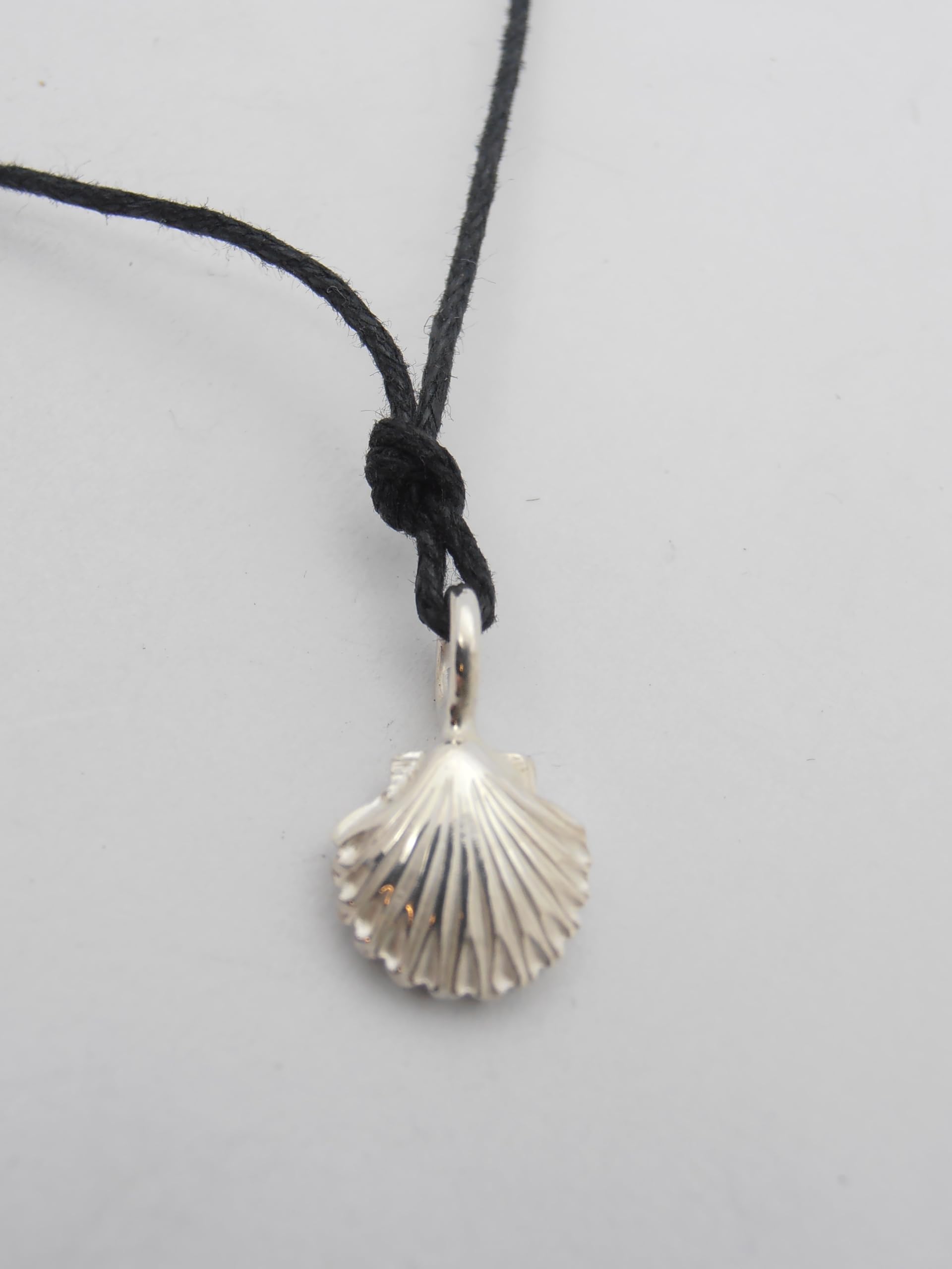 Capasanta : Ciondolo in Argento 925 - Pendente con Conchiglia - Simbolo San Giacomo - Cammino Santiago - Pellegrinaggio