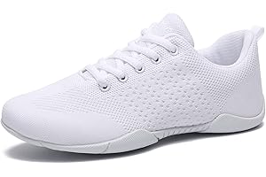 LANDHIKER Cheer Shoes White Cute Cheer Shoes Girls Boys