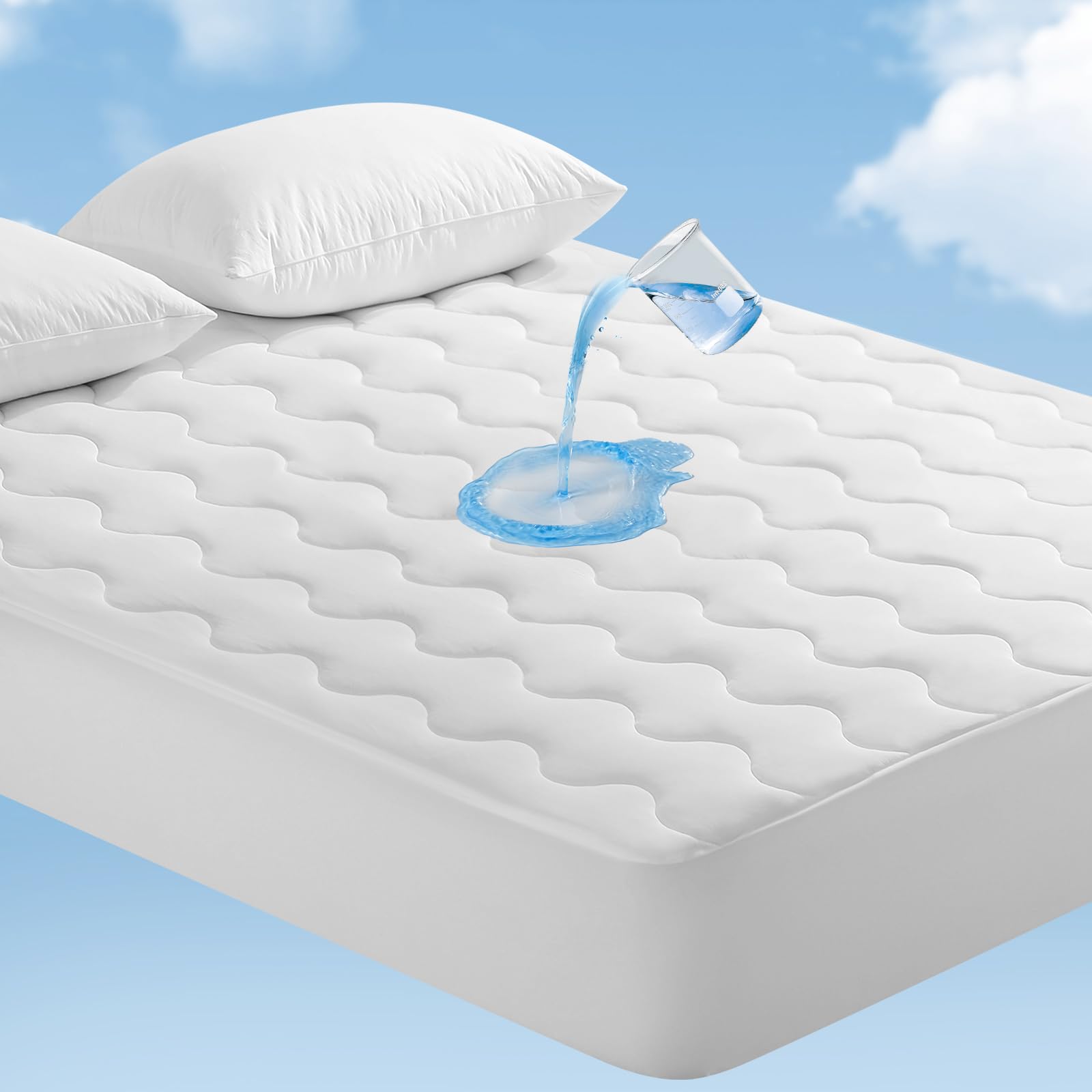 Elegear Waterproof Cooling Mattress Pad