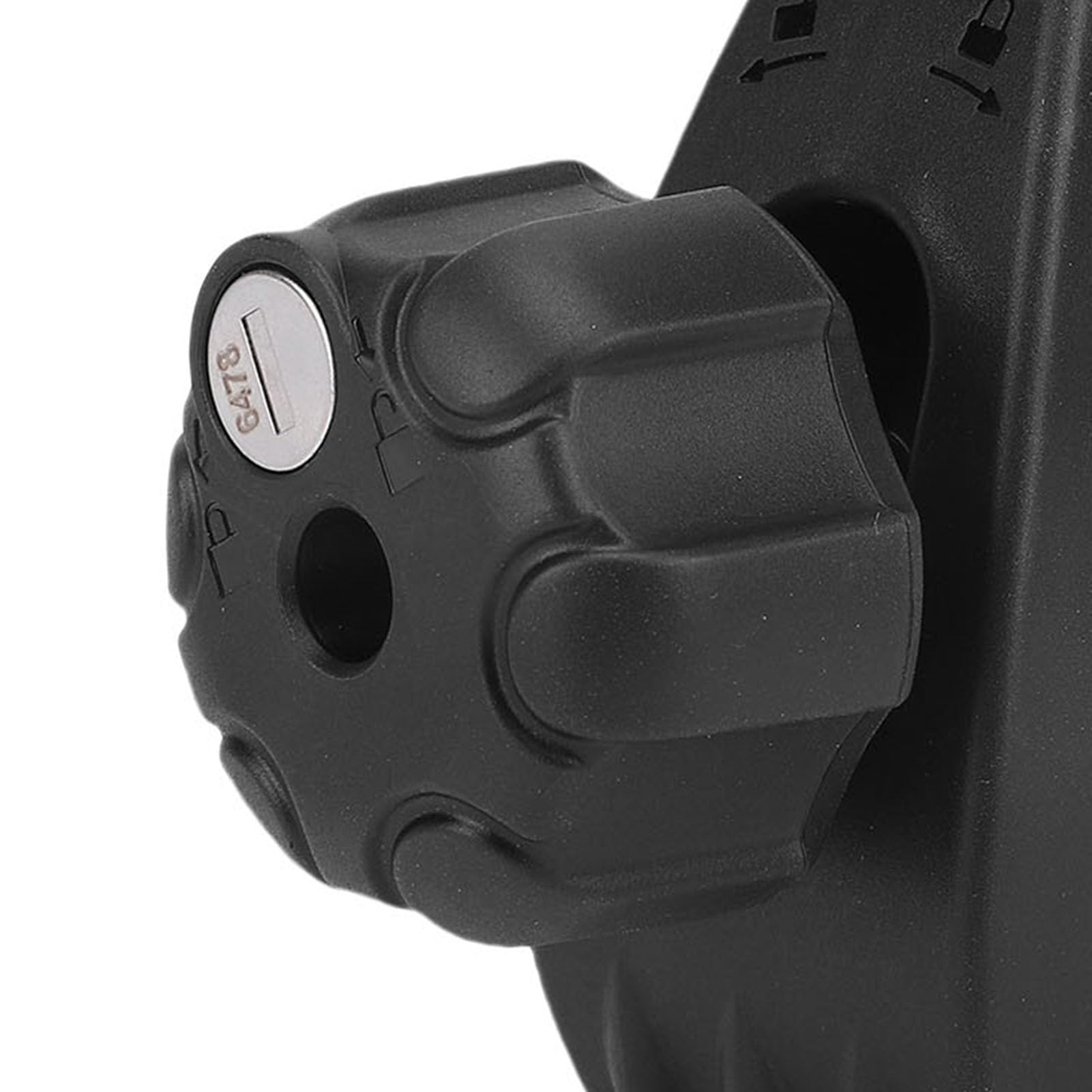 Base a Morsetto Grande, Manopola Antifurto Testa a Sfera in Gomma di Nylon Tedesca, Base in Gomma Morbida, Ideale per Tubi Rotondi Quadrati a Forma Speciale