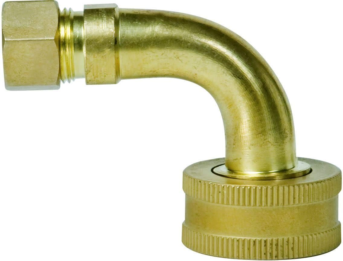 Fluidmaster 7150W Fluidmaster 7150W 3/4" x 3/8" Dishwasher Hose Fitting Elbow