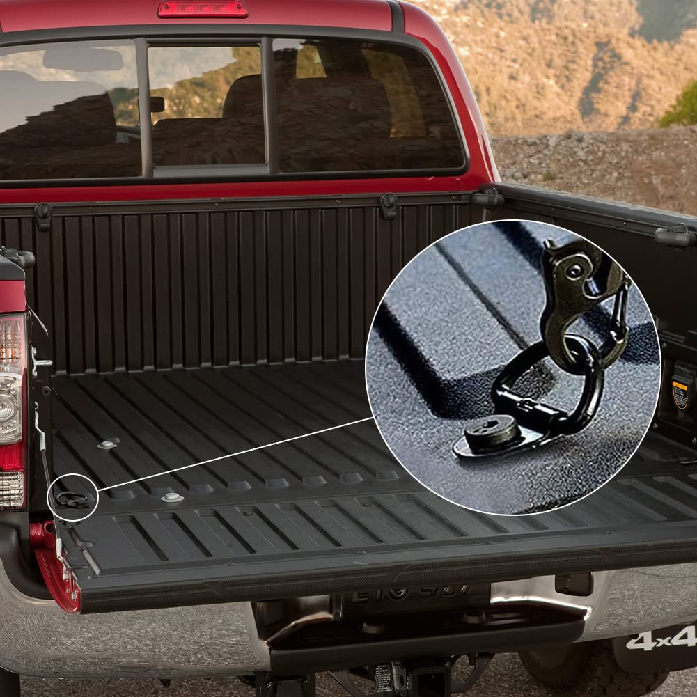 ROZYARD V-Ring Tie Down Anchors Heavy Duty Lashing Mounting Clip For Cargo Trailer