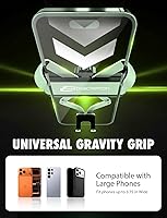 Vista 2 de Bracketron AutoGrip Low-Profile Dash Mount- Phone Mount for Car with TemperBond Suction, One-Handed Operation Universal Cell Phone Holder Car