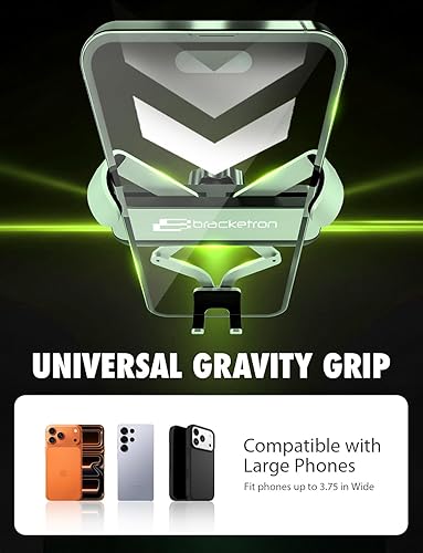 Miniatura 2 de Bracketron AutoGrip Low-Profile Dash Mount- Phone Mount for Car with TemperBond Suction, One-Handed Operation Universal Cell Phone Holder Car