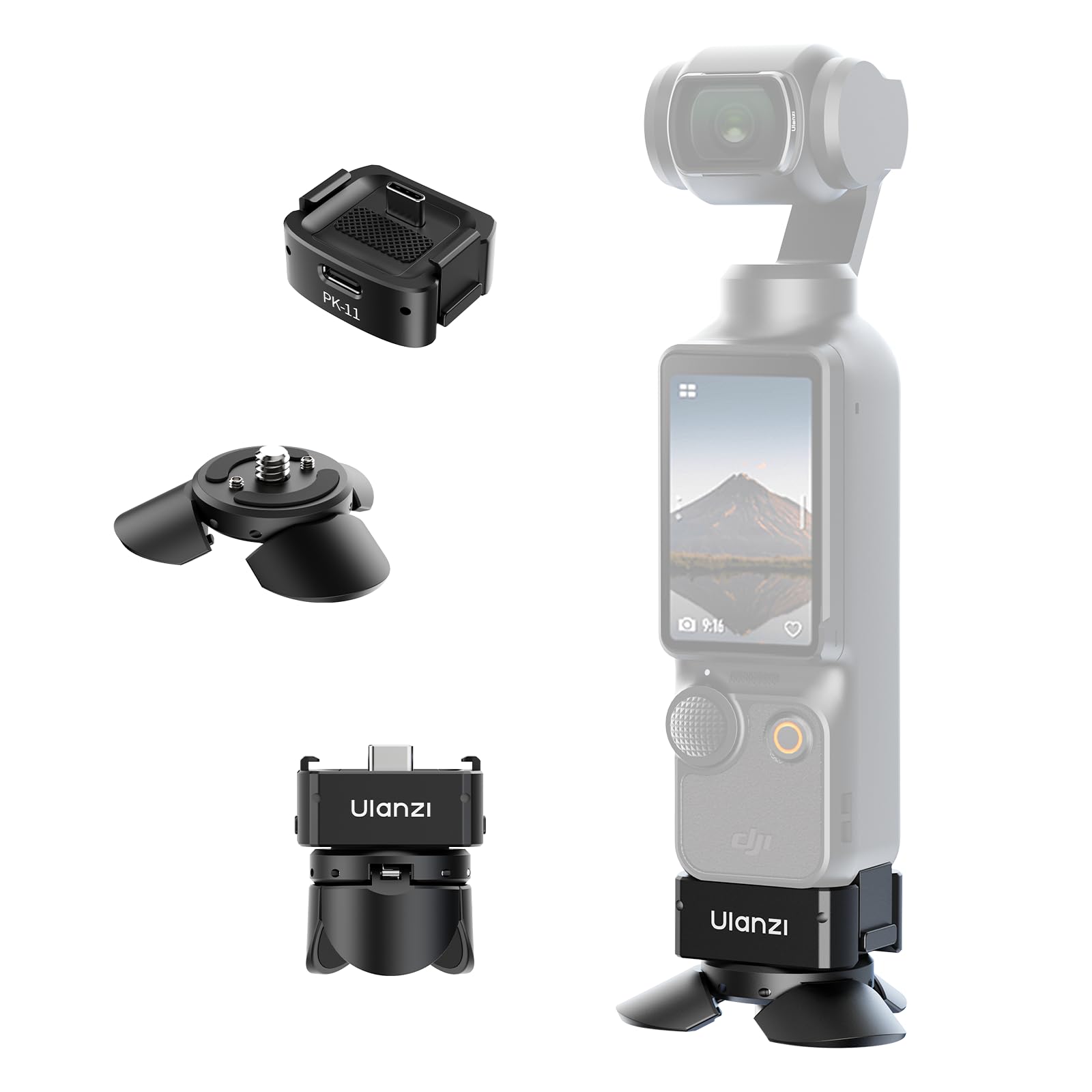 Amazon.co.jp: ULANZI クイックリリース ミニ三脚キット DJI Osmo