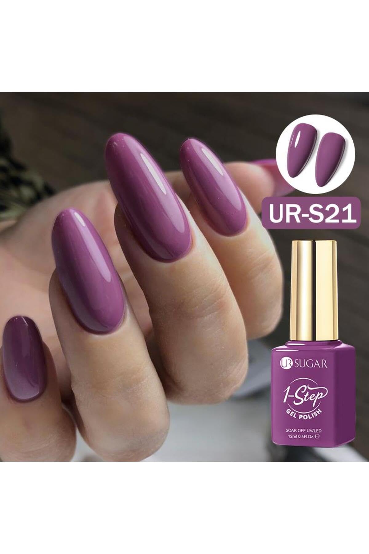 Ursugar 12 Ml 3In1 Kalıcı Oje Ur-S21 (60018) 6134