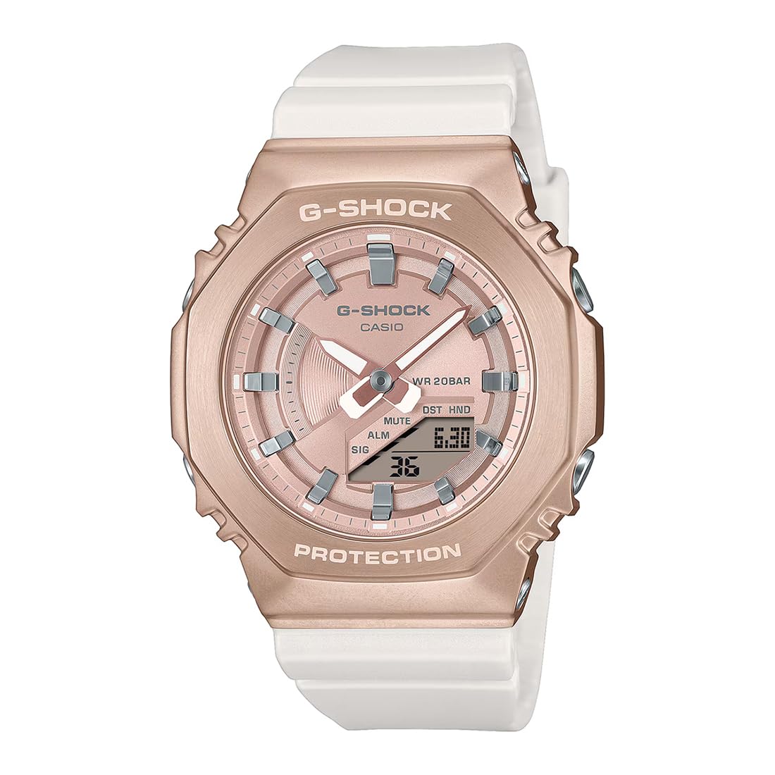 Casio G-Shock Women Analog-Digital Rose Gold Dial Women GM-S2100CW-7ADR (G1575) (B0DCNKHMZ1) Amazon Price History, Amazon Price Tracker