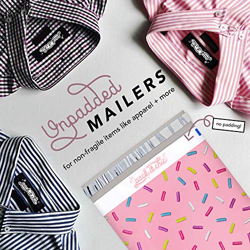 Pack-It-Chic-10X13-100-Pack-Sprinkles-Pattern-Poly-Mailer-Envelope-Plastic-Custom-Mailing-Shipping-Bags-Self-Seal