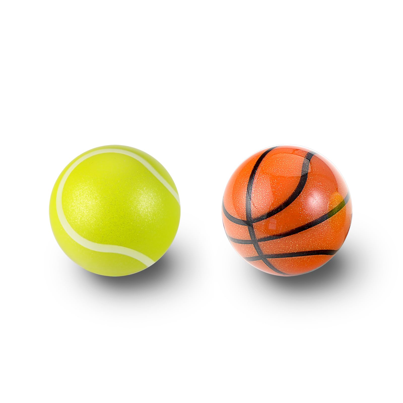 Perixx PERIPRO-303X2K 1.34 inches Sports Trackball 2 pcs Pack for trackball Mouse - Basketball and Tennis Ball Design - Compatible for M570, M575, PERIMICE-517/520/717/720, and Others