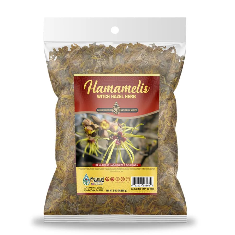 Hamamelis Witch Hazel Herb Herbal Tea 4 oz.-113g Natural Mexican ...