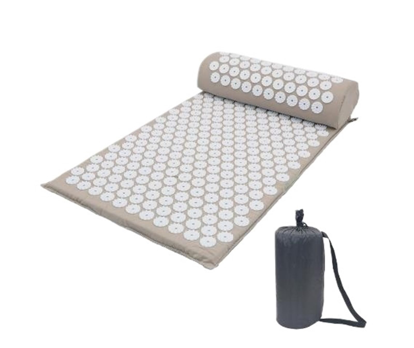 Almohadilla De AcupresióN Estera de acupresión, cojín, palma, espalda, cuello, masaje de pies, interior, hogar, Fitness, almohada, gimnasio | Grey