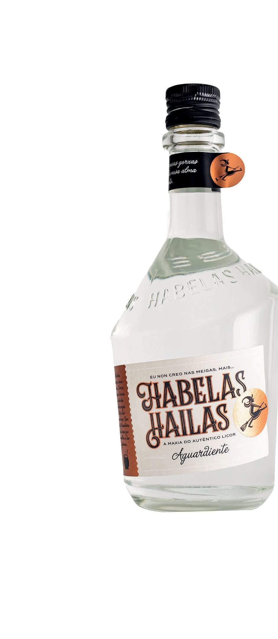 Aguardiente Habelas Hailas, 700 ml - 6 x 700 ml (Total 4200 ml)