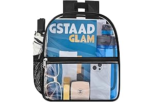 Clear Backpack for Women: A Compact and Convenient Companion for Stadium-Approved Events