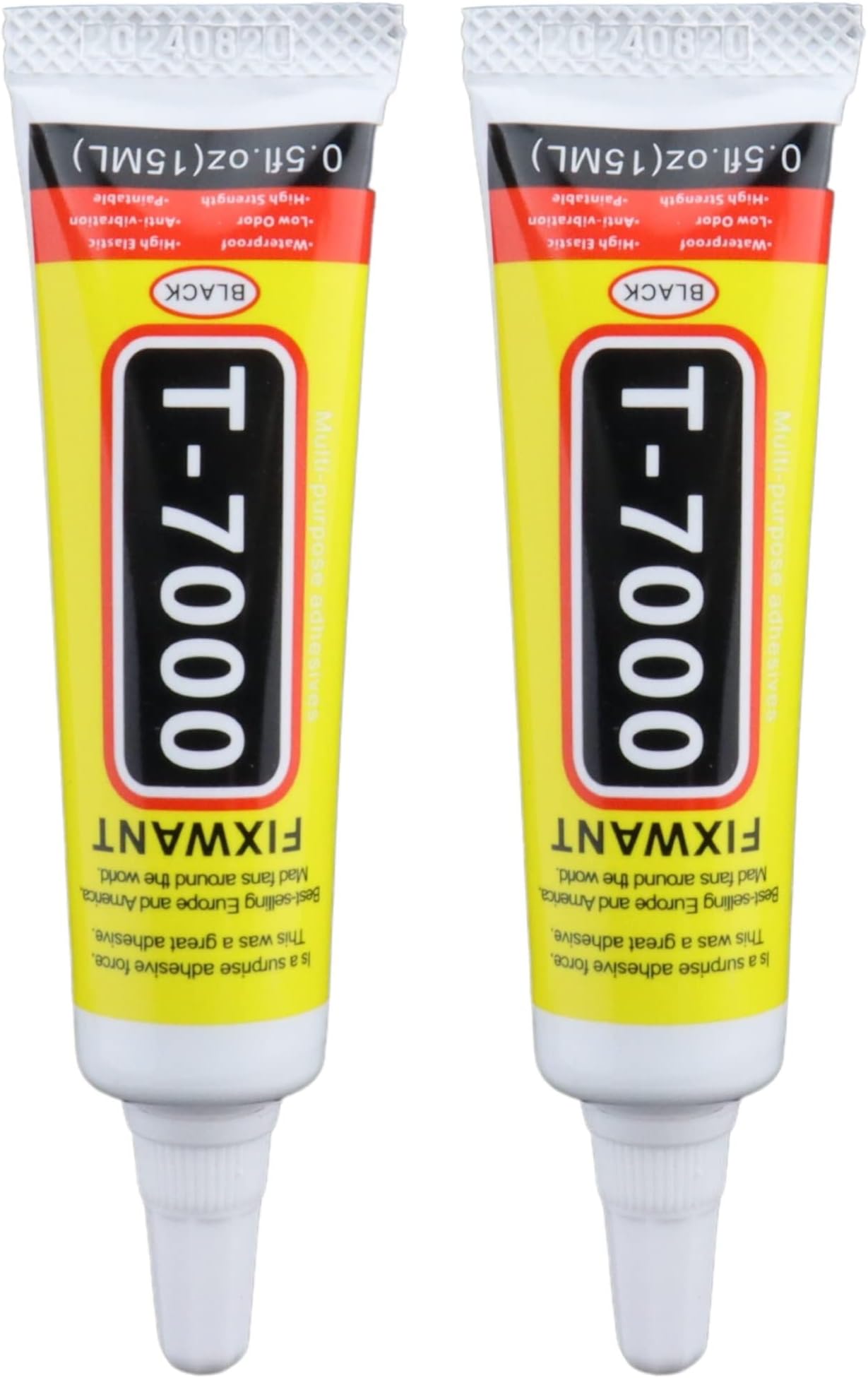 T-7000 Upgrde Glue for Phone Glass Fabric Craft Loudspeaker, T7000 High Viscosity Glues for Cell Phone Screen Repair (2x15ML/ 0.5fl.oz)