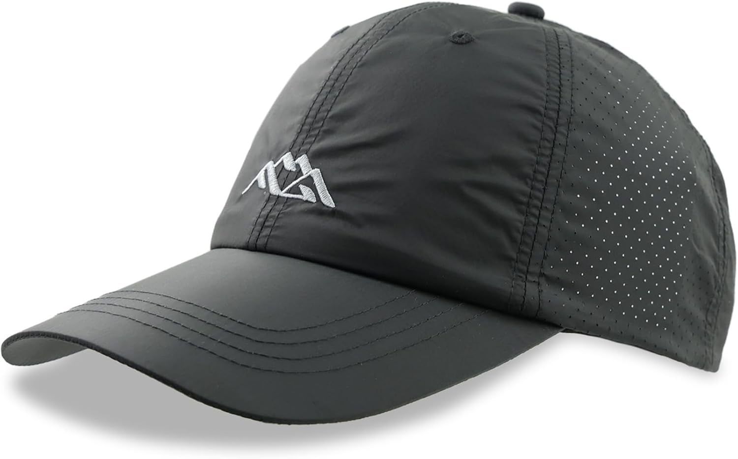 Hiking Cap, Quick Dry Run Hat Cooling Breathable Baseball Cap, Adjustable Traveling Hat with Mountain Peak Logo Hiking Cap, Quick Dry Run Hat Cooling Breathable Baseball Cap, Adjustable Traveling Hat with Mountain Peak Logo