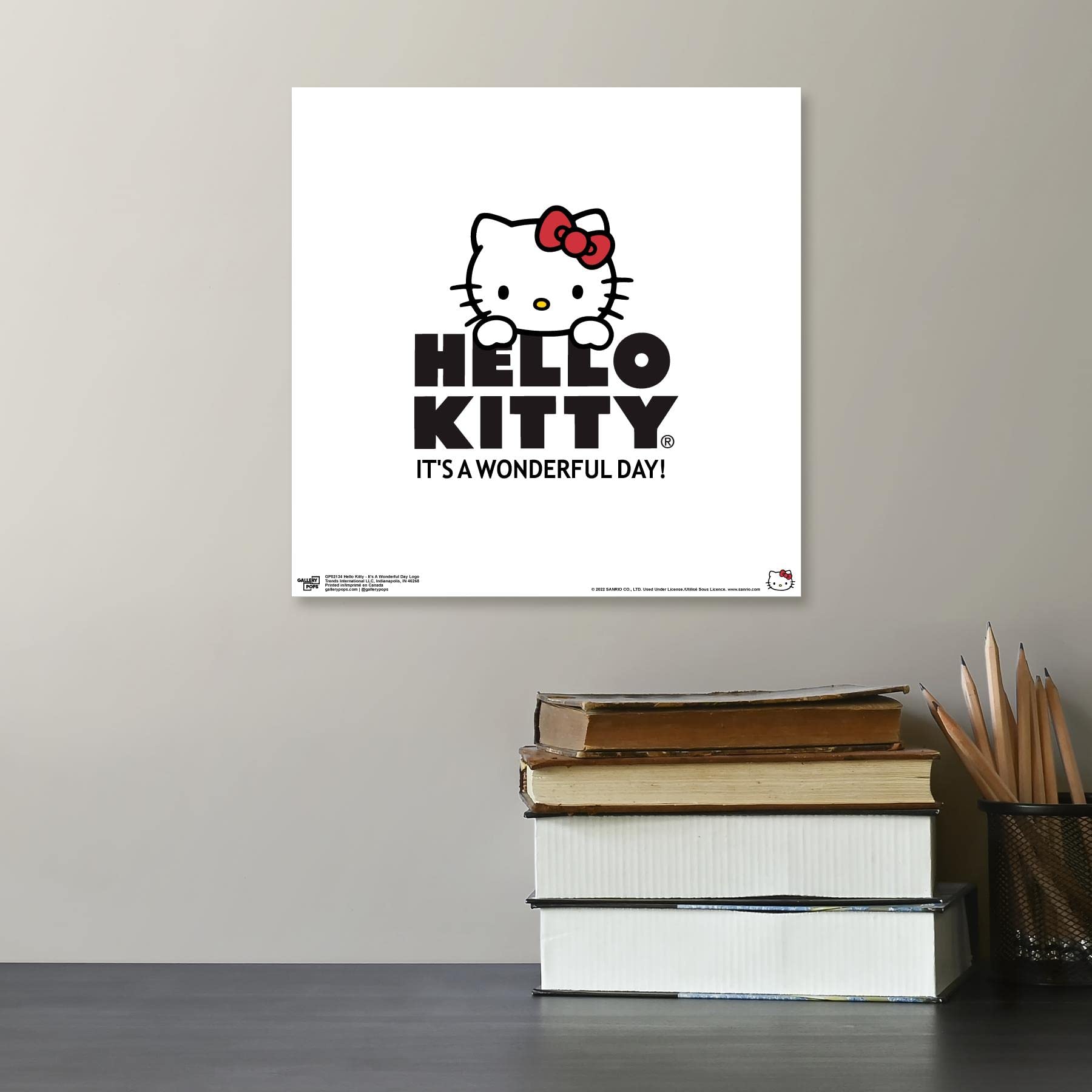 KITTY　IT'S A WONDERFUL　DAY Amazon.com: Trends International Gallery Pops Hello Kitty