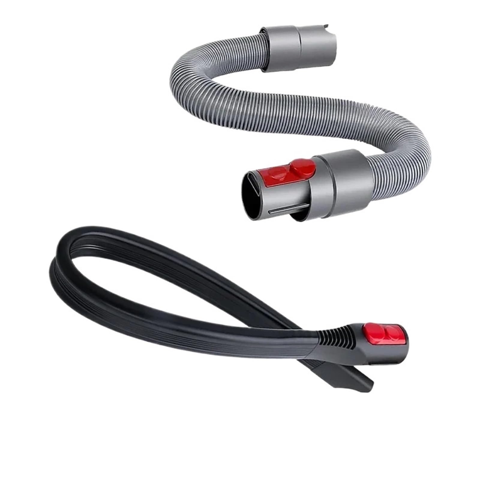 Hyqcfdes 2Pcs Crevice Tool, Compatible With Dyson, Flexible Extension Hose For Gen5 V15 V11 V10 V8 V7