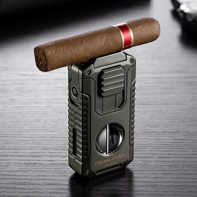 Encendedor multifuncional cinco en uno para cigarros miniatura 4