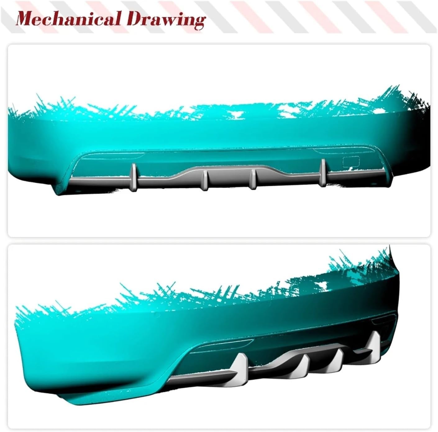 車のリアバンパー排気ディフューザーリップスポイラーテスラモデル S チェック柄 2021-2023 用互換リアバンパーディフューザー  リアバンパーディフューザーリップ テスラ モデル3 ハイランド 2024+ 対応 スポイラー スプリッター プロテクションプレート Amazon |  ZUORUI ...