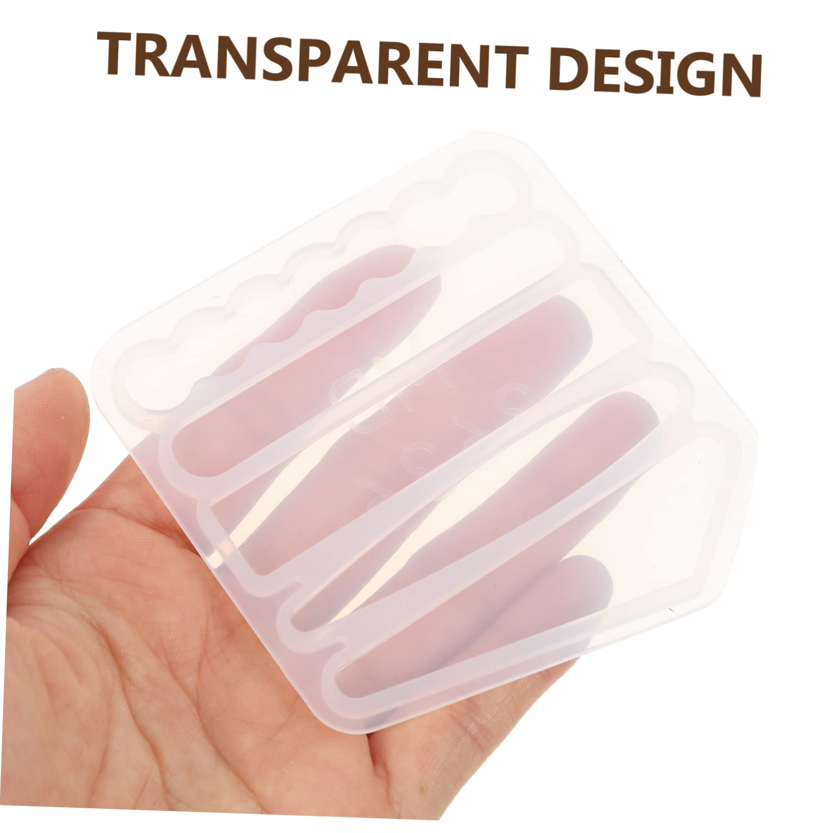 STOBOK 10stücke Haarspangen Gießform -material Für Kreative Haaraccessoires Bastelvorlage Herstellung Individueller Haarnadeln Und Clips