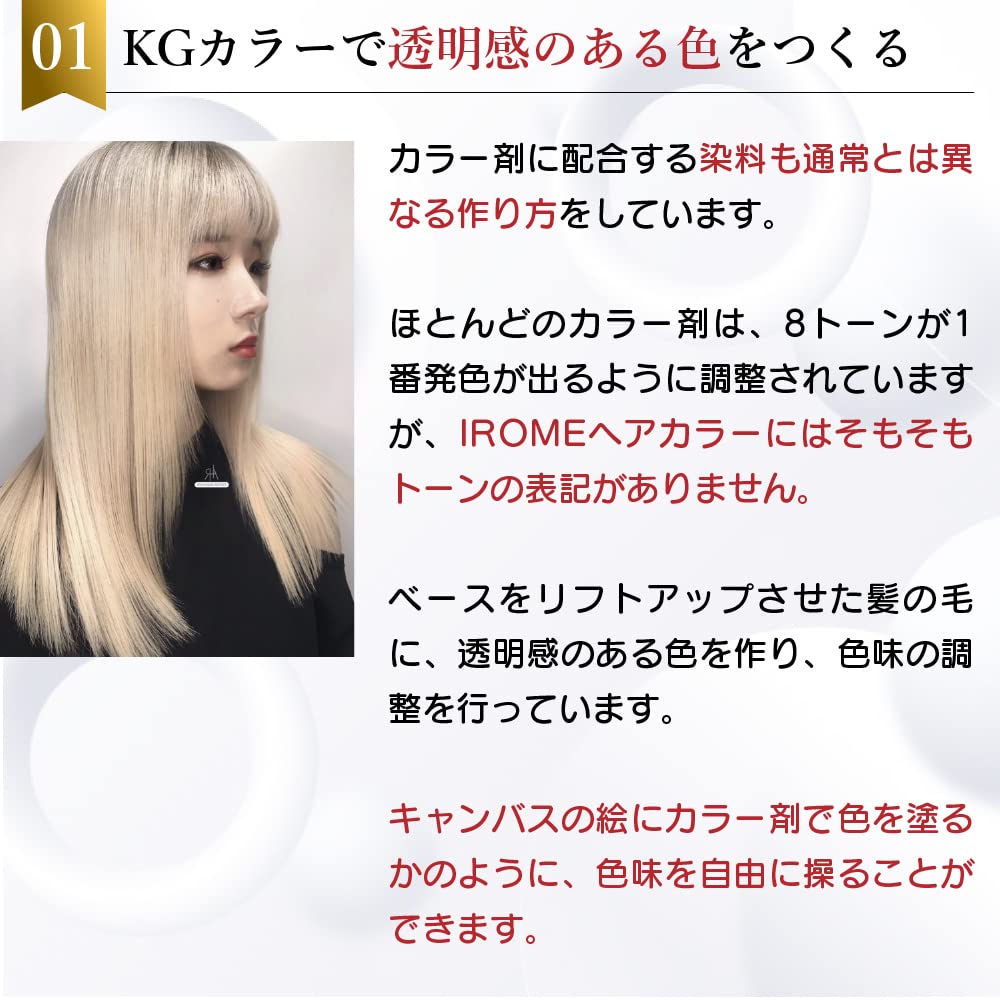 Amazon | KYOGOKU IROME イロミー 1剤 24色 ヘアカラー 白髪染め 医薬