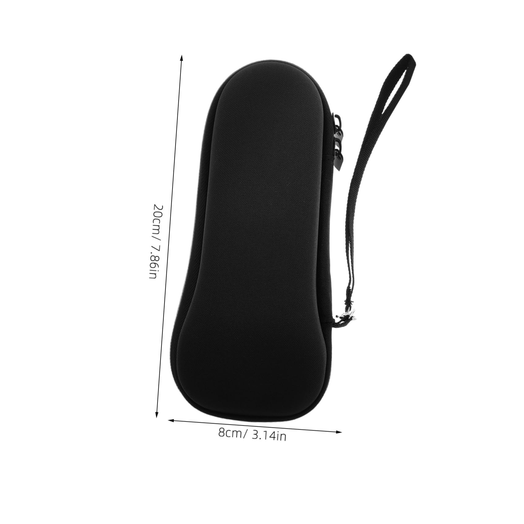 4 Piezas Estuche Rígido para Afeitadora Eléctrica Negro Resistente Presión y Antideslizante Almacenamiento Seguro para Viaje y Diario