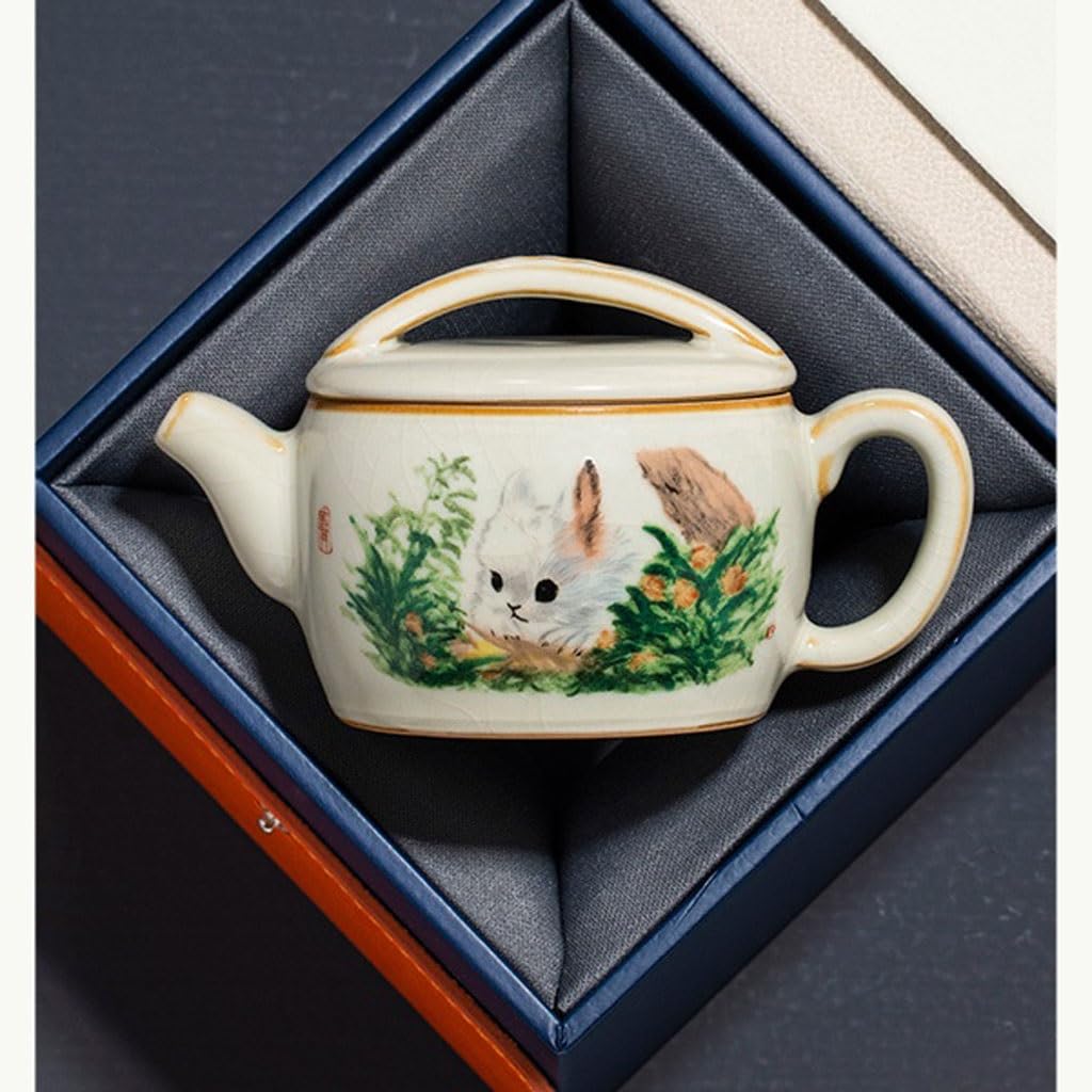Ręcznie robiony czajniczek do herbaty, czajniczek do herbaty, zestaw do herbaty, czajniczek ceramiczny, popołudniowa herbata, przyjęcie, domowa herbata, czajniczek z filtrem do parzenia herbaty