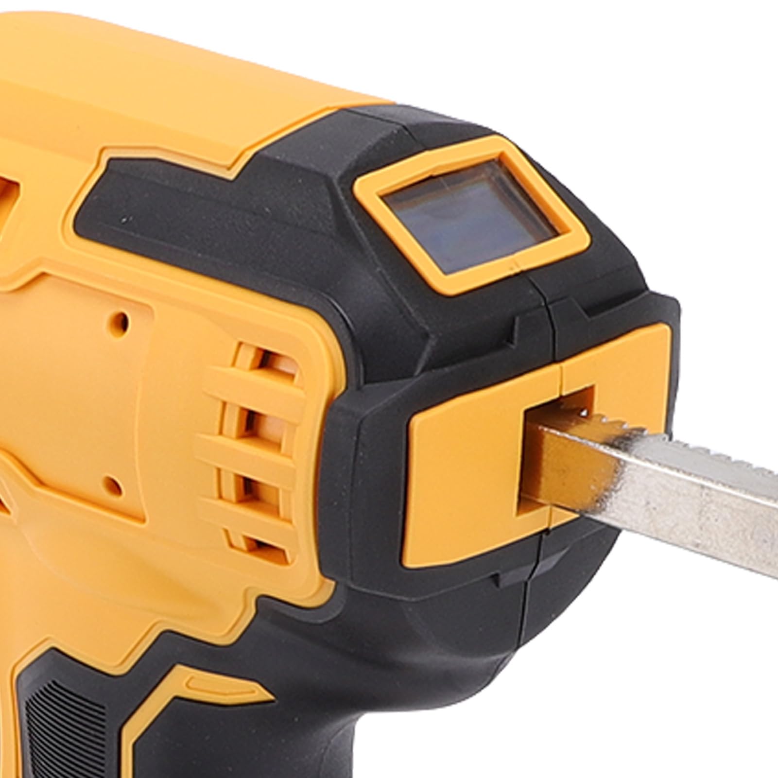 AUNMAS Elektryczny Pistolet do Uszczelniania, Bezprzewodowy Pistolet do Uszczelniania ABS z 6-biegowym Wyświetlaczem Cyfrowym LED Światło 250 Kg Ciśnienie Okien Wypełnianie ścian Naprawa Domowa dla